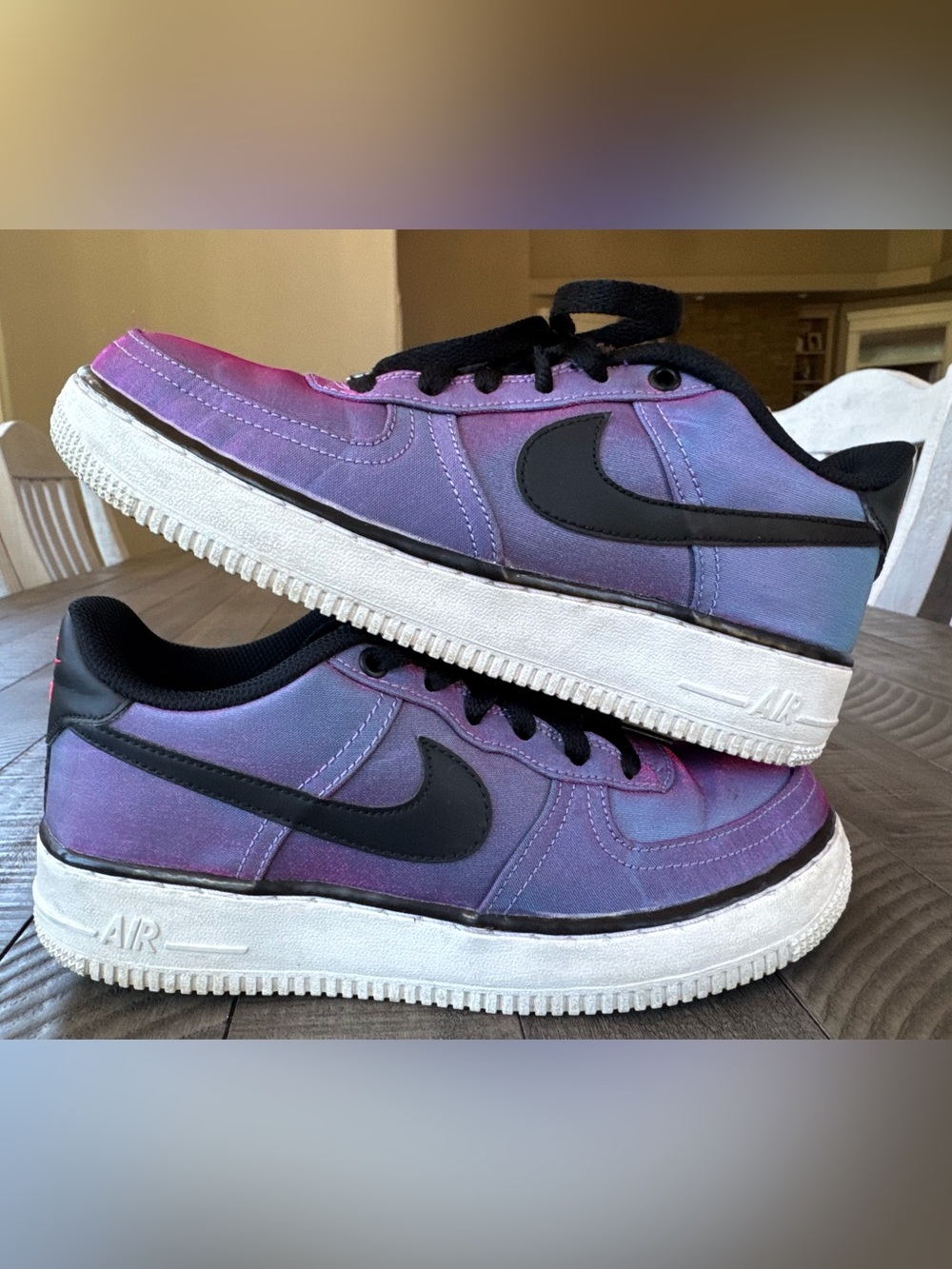 Nike Air Force 1 LV8 Shift Hyper Violet/Racer Blue/Black Youth 6Y OR Women’s 7.5